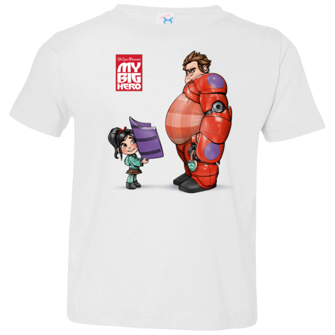 T-Shirts White / 2T My Big Hero Toddler Premium T-Shirt