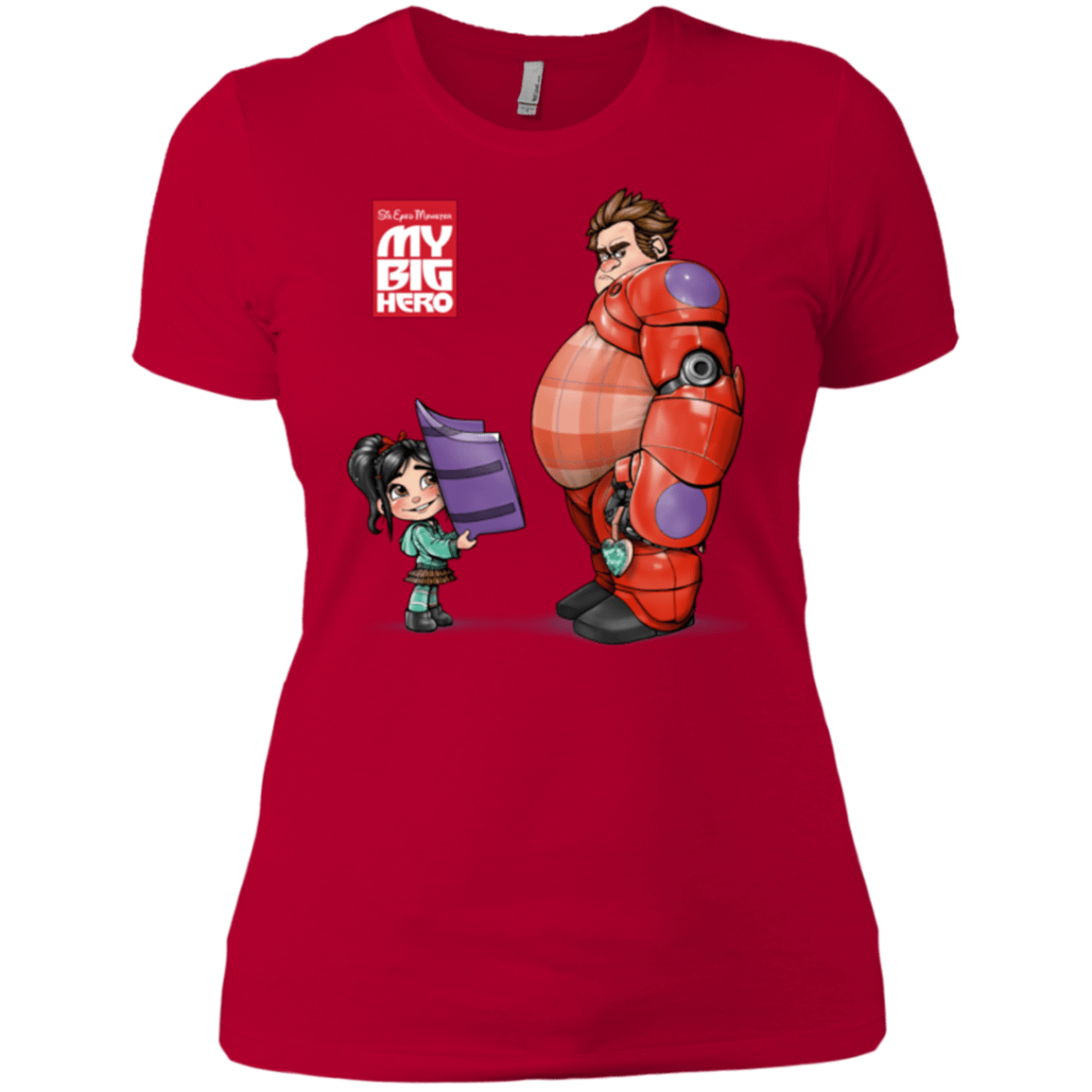 T-Shirts Red / X-Small My Big Hero Women's Premium T-Shirt
