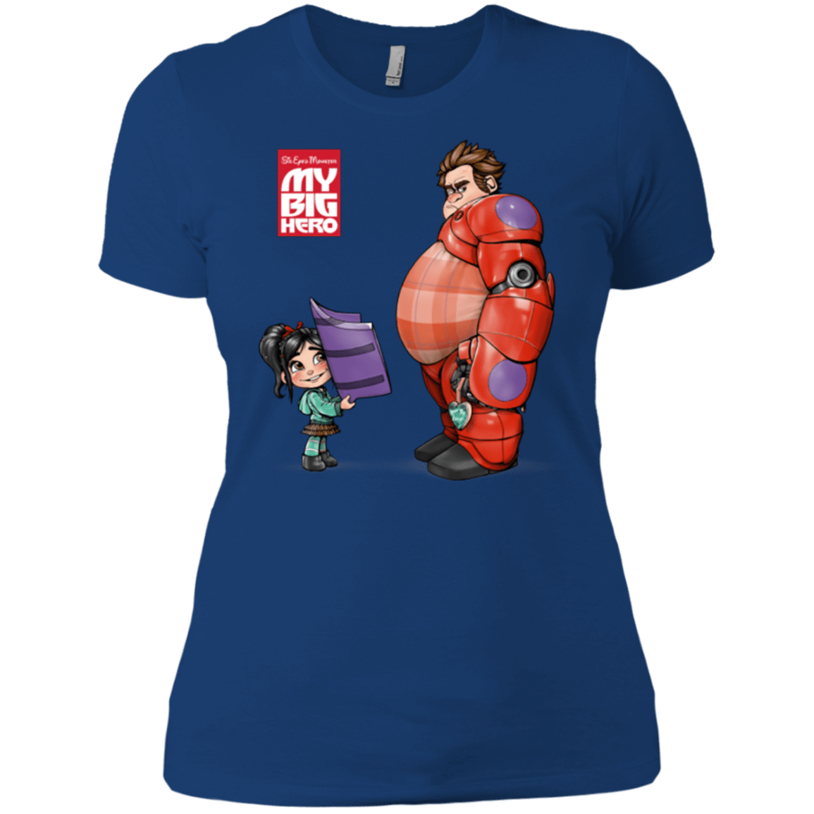 T-Shirts Royal / X-Small My Big Hero Women's Premium T-Shirt