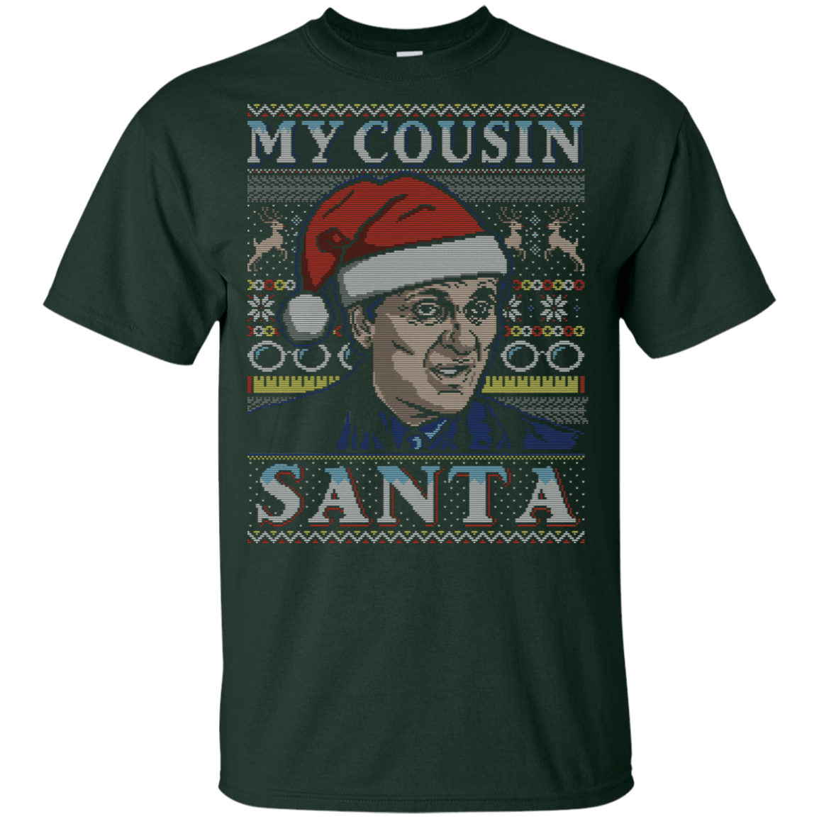 T-Shirts Forest / YXS My Cousin Santa Youth T-Shirt