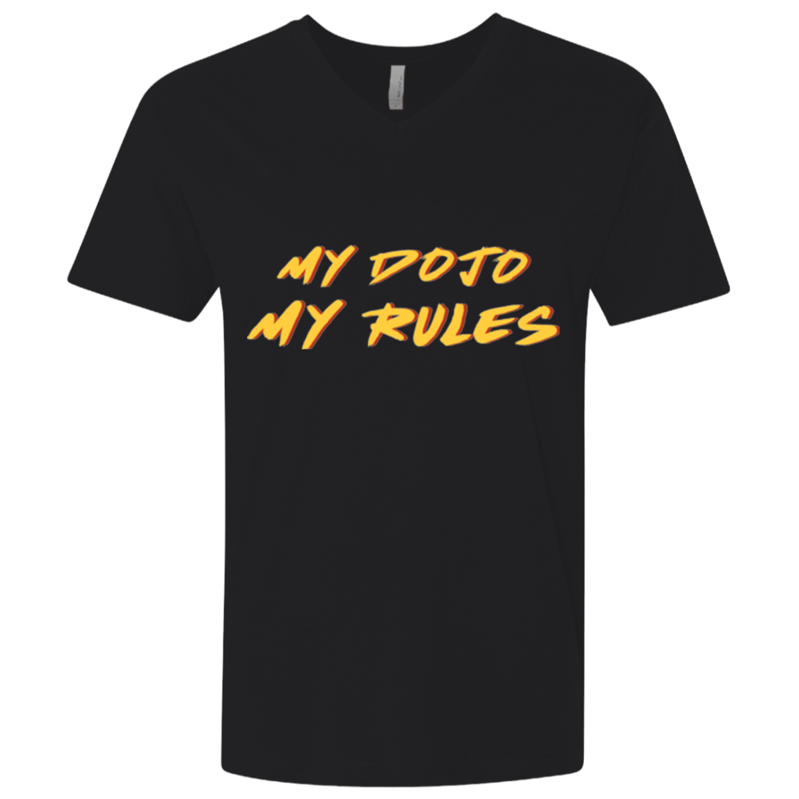 T-Shirts Black / X-Small MY DOJO Men's Premium V-Neck