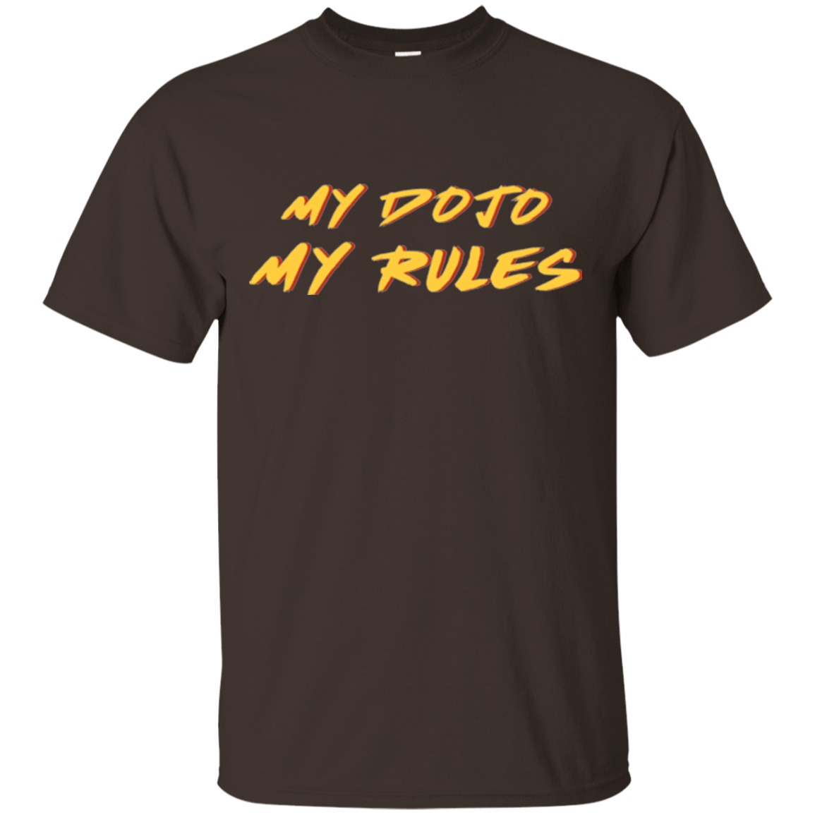 T-Shirts Dark Chocolate / S MY DOJO T-Shirt