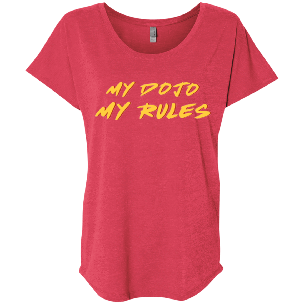 T-Shirts Vintage Red / X-Small MY DOJO Triblend Dolman Sleeve