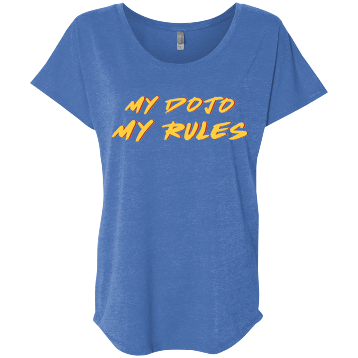 T-Shirts Vintage Royal / X-Small MY DOJO Triblend Dolman Sleeve
