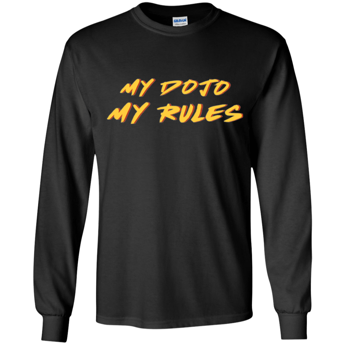 T-Shirts Black / YS MY DOJO Youth Long Sleeve T-Shirt