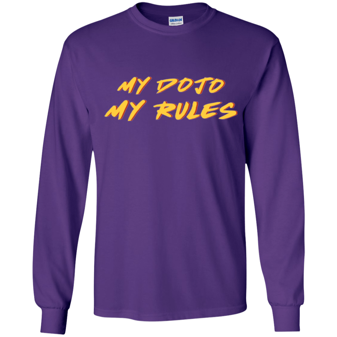 T-Shirts Purple / YS MY DOJO Youth Long Sleeve T-Shirt