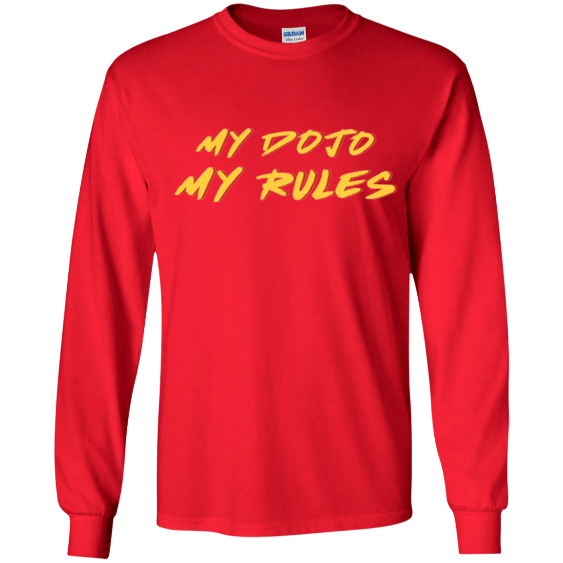 T-Shirts Red / YS MY DOJO Youth Long Sleeve T-Shirt