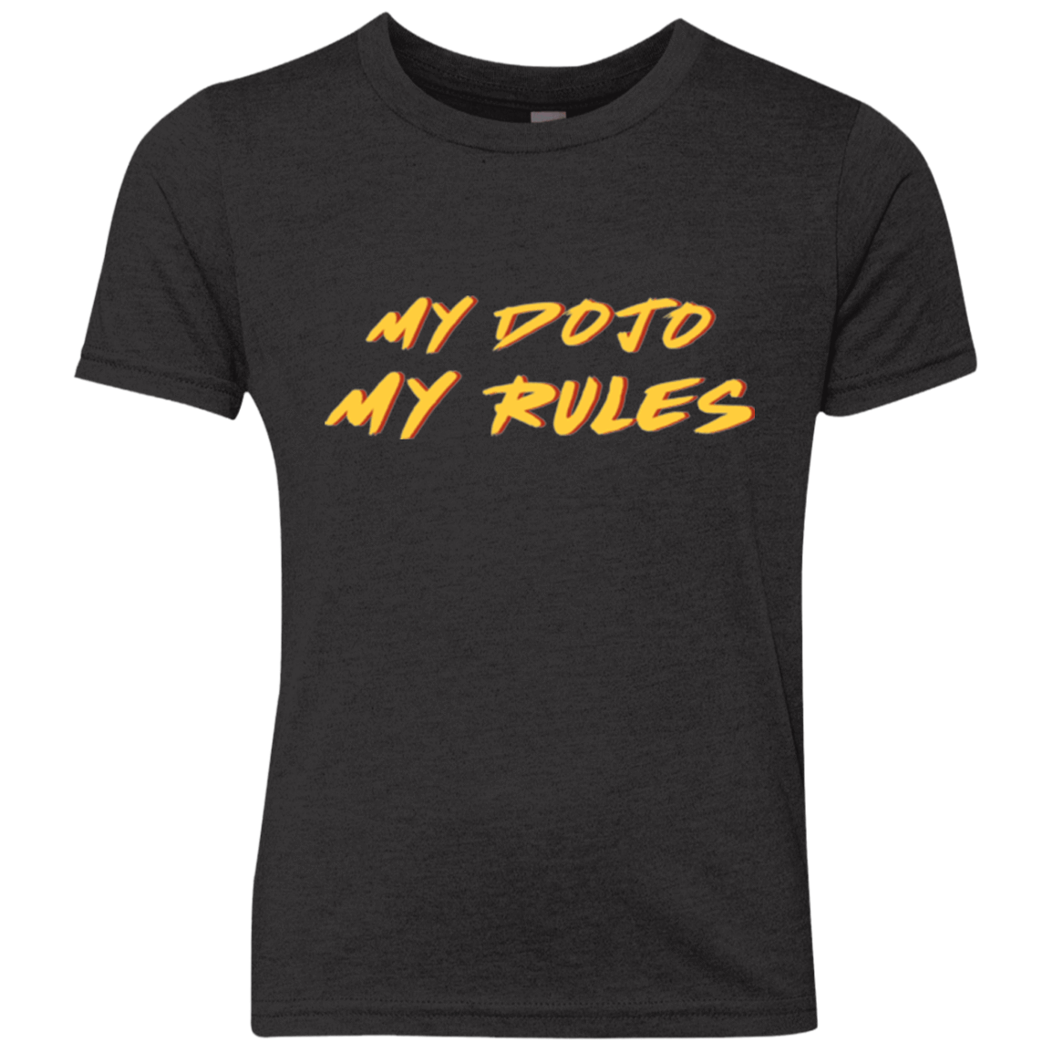 T-Shirts Vintage Black / YXS MY DOJO Youth Triblend T-Shirt