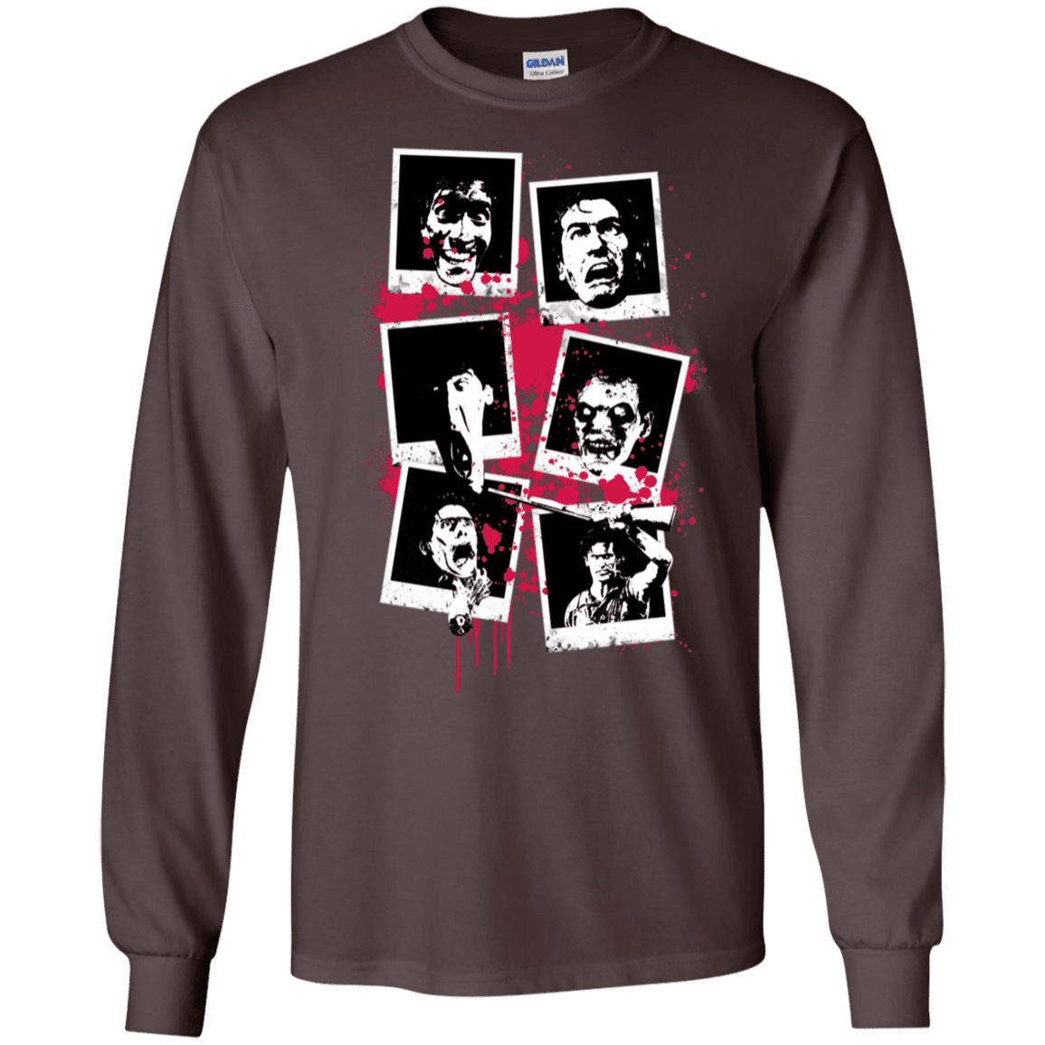 T-Shirts Dark Chocolate / S My Evil Self Men's Long Sleeve T-Shirt