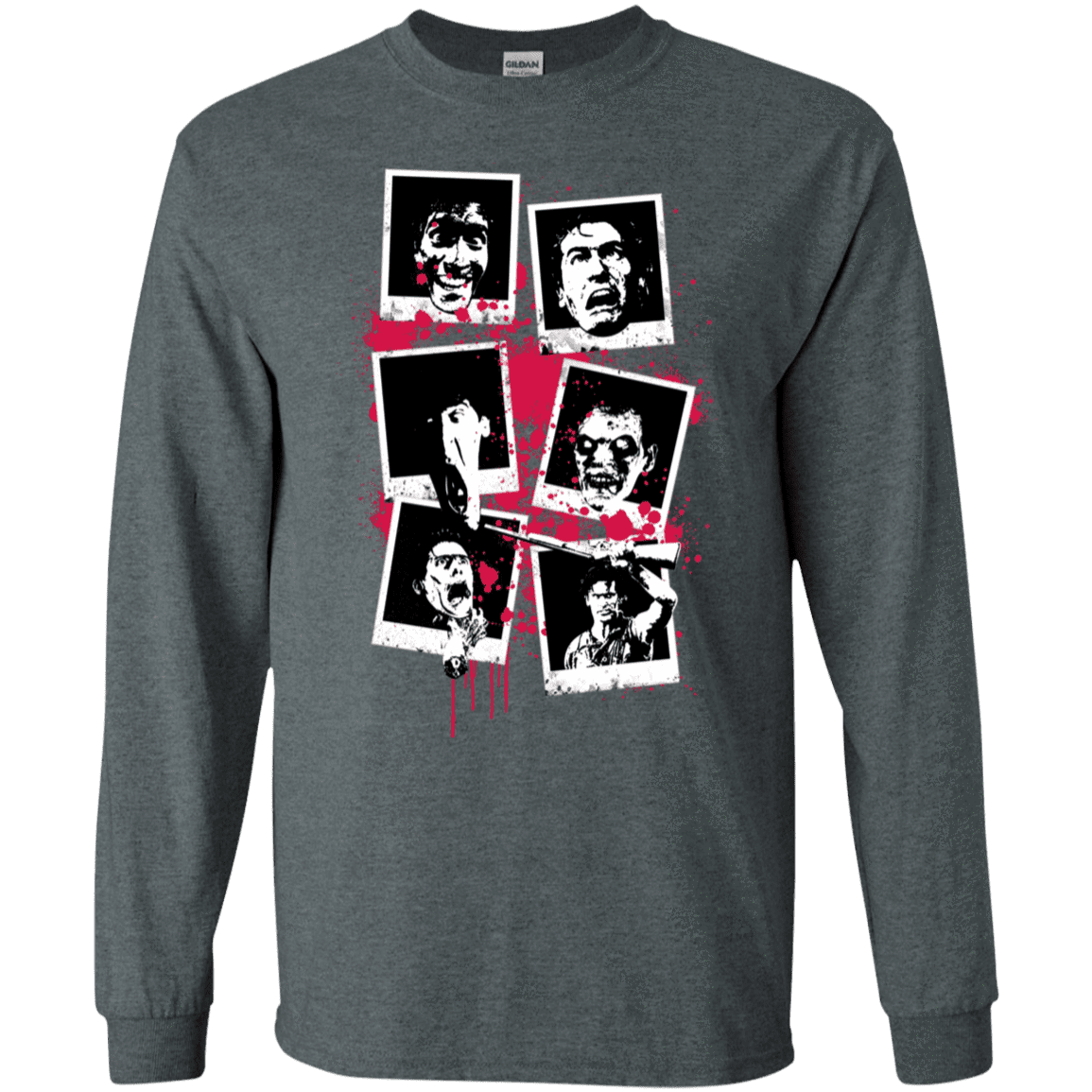 T-Shirts Dark Heather / S My Evil Self Men's Long Sleeve T-Shirt