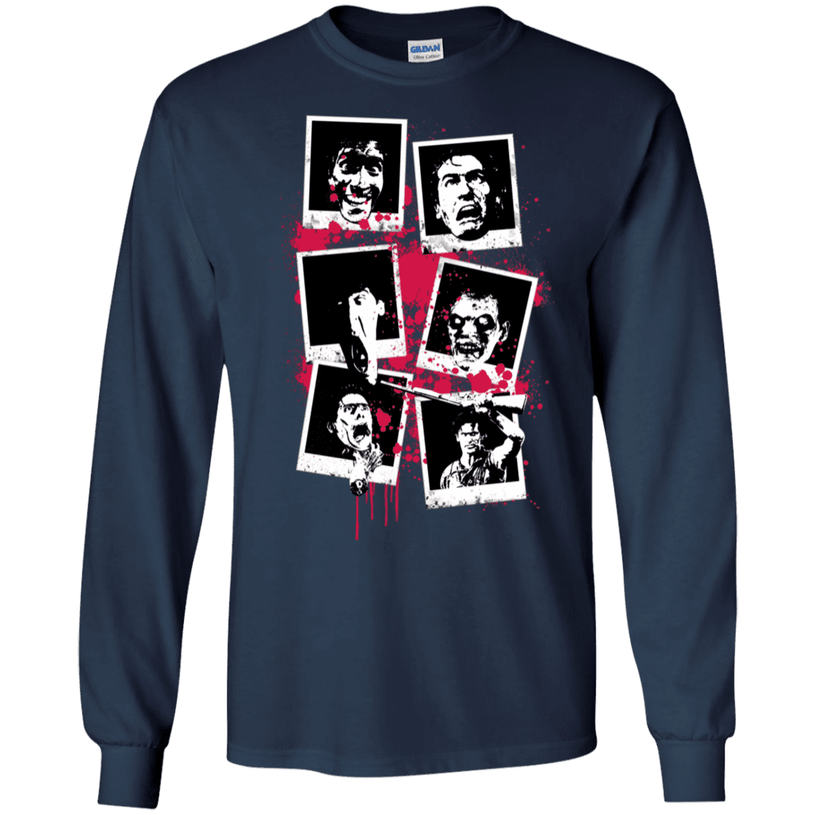 T-Shirts Navy / S My Evil Self Men's Long Sleeve T-Shirt