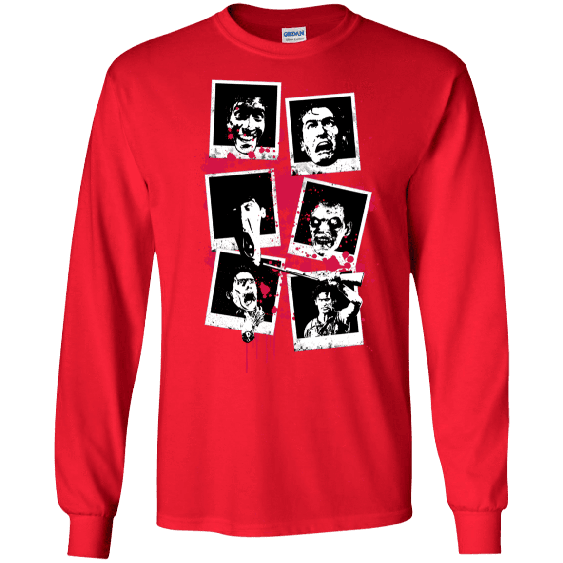 T-Shirts Red / S My Evil Self Men's Long Sleeve T-Shirt