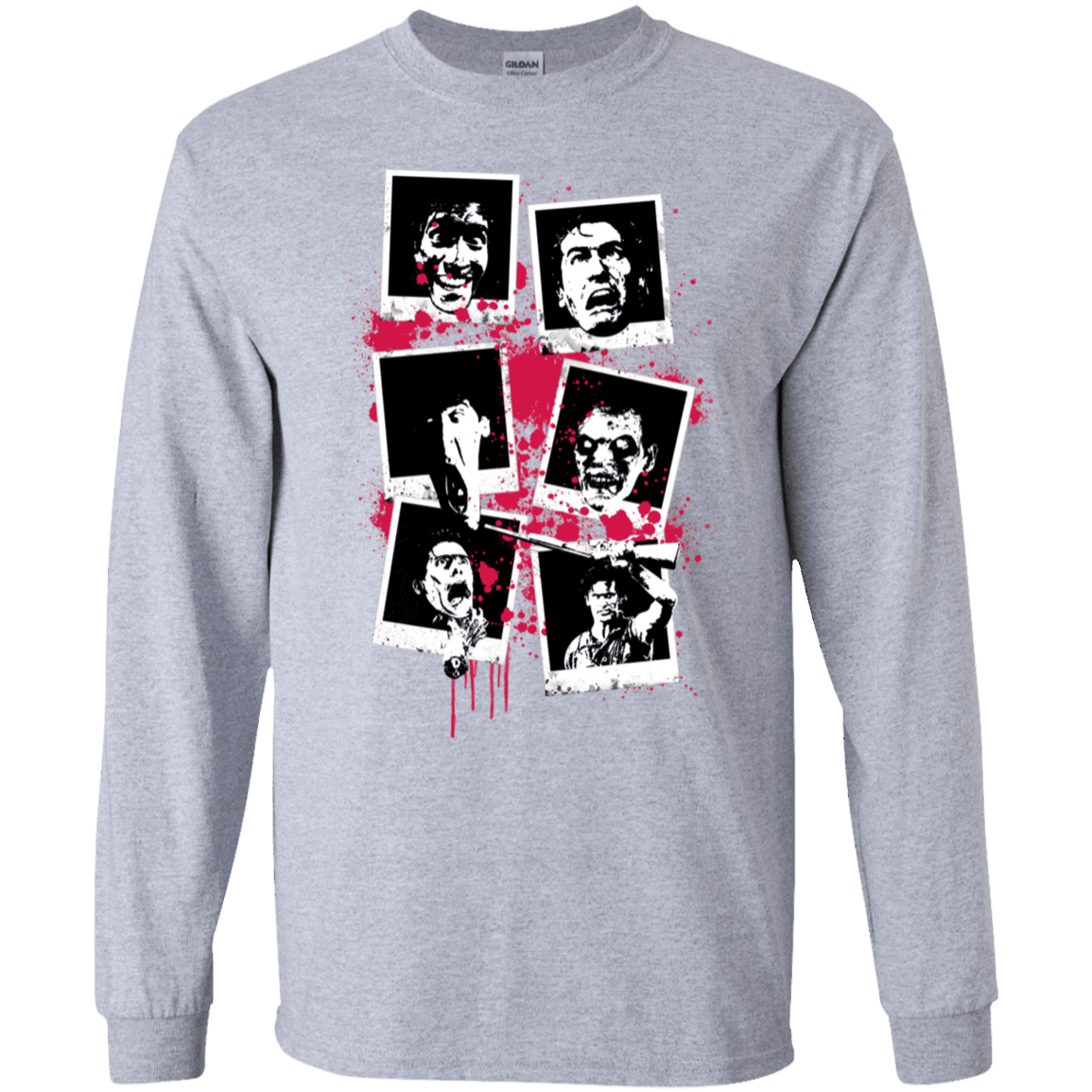 T-Shirts Sport Grey / S My Evil Self Men's Long Sleeve T-Shirt