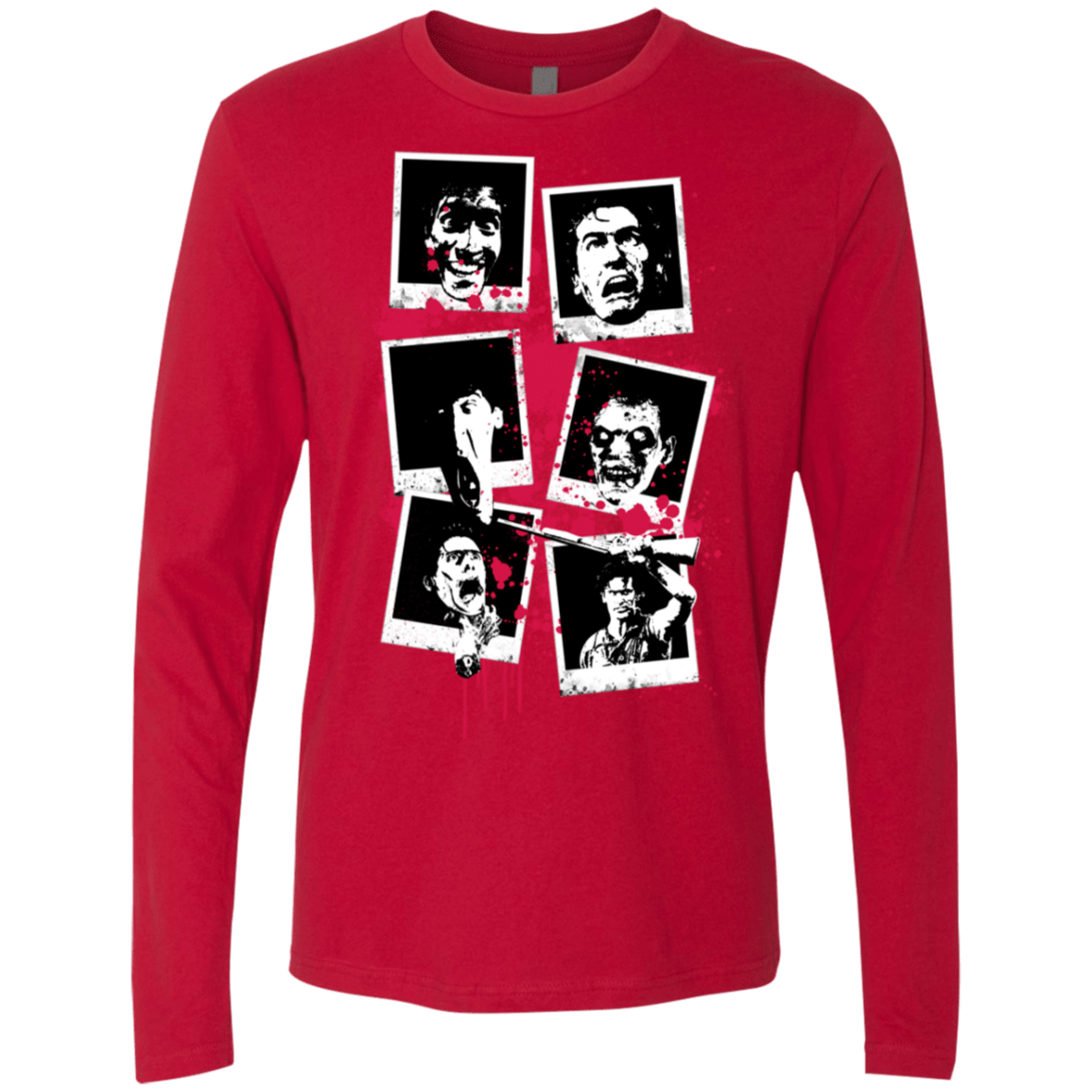 T-Shirts Red / S My Evil Self Men's Premium Long Sleeve