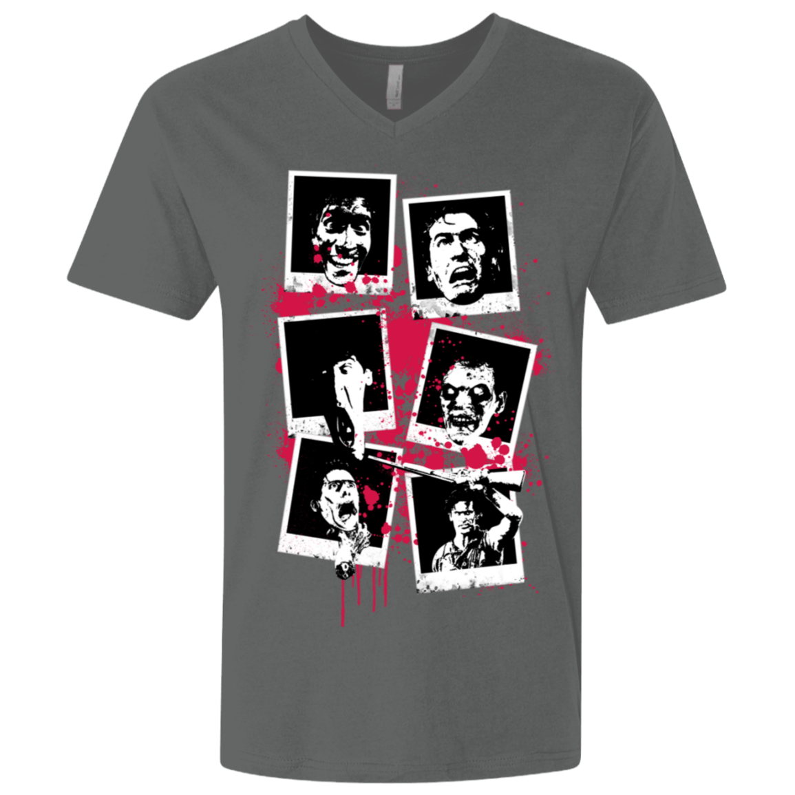 T-Shirts Heavy Metal / X-Small My Evil Self Men's Premium V-Neck
