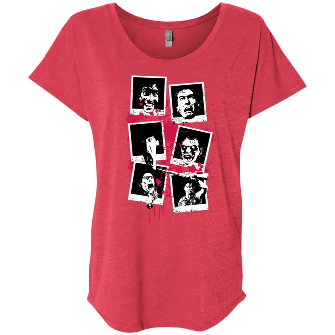 T-Shirts Vintage Red / X-Small My Evil Self Triblend Dolman Sleeve