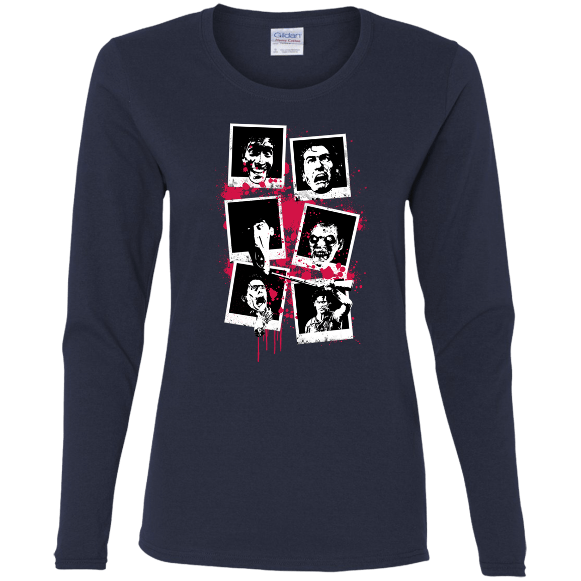 T-Shirts Navy / S My Evil Self Women's Long Sleeve T-Shirt