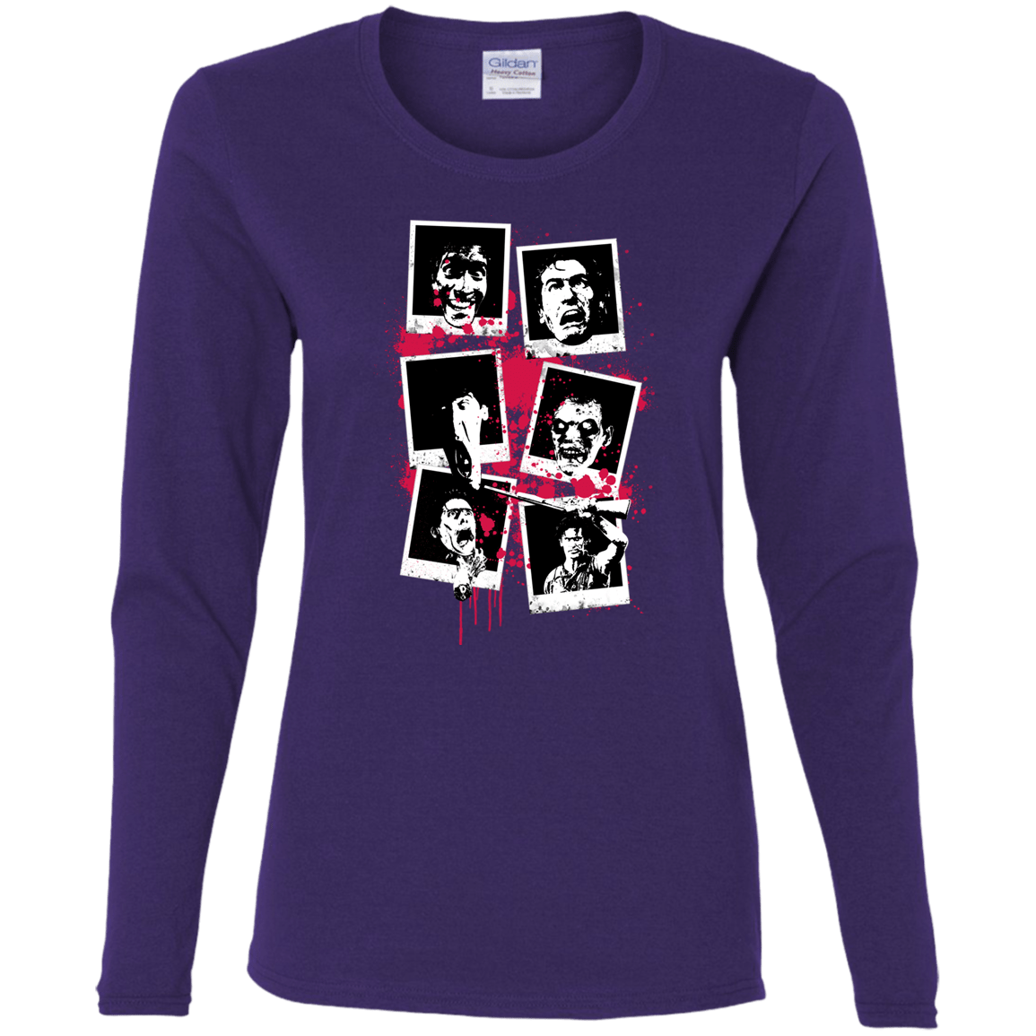 T-Shirts Purple / S My Evil Self Women's Long Sleeve T-Shirt