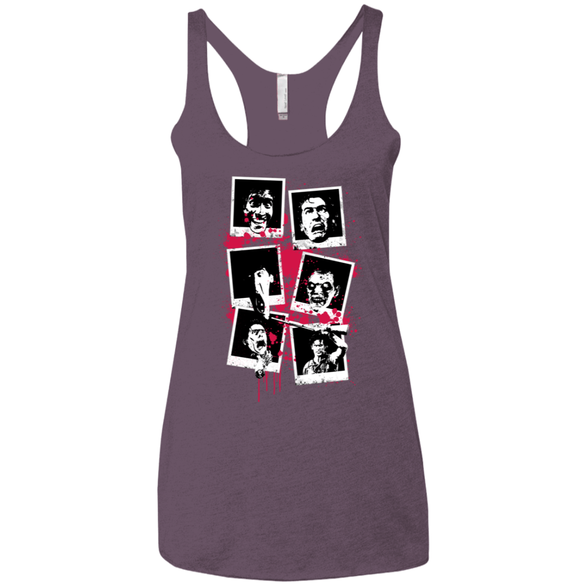 T-Shirts Vintage Purple / X-Small My Evil Self Women's Triblend Racerback Tank