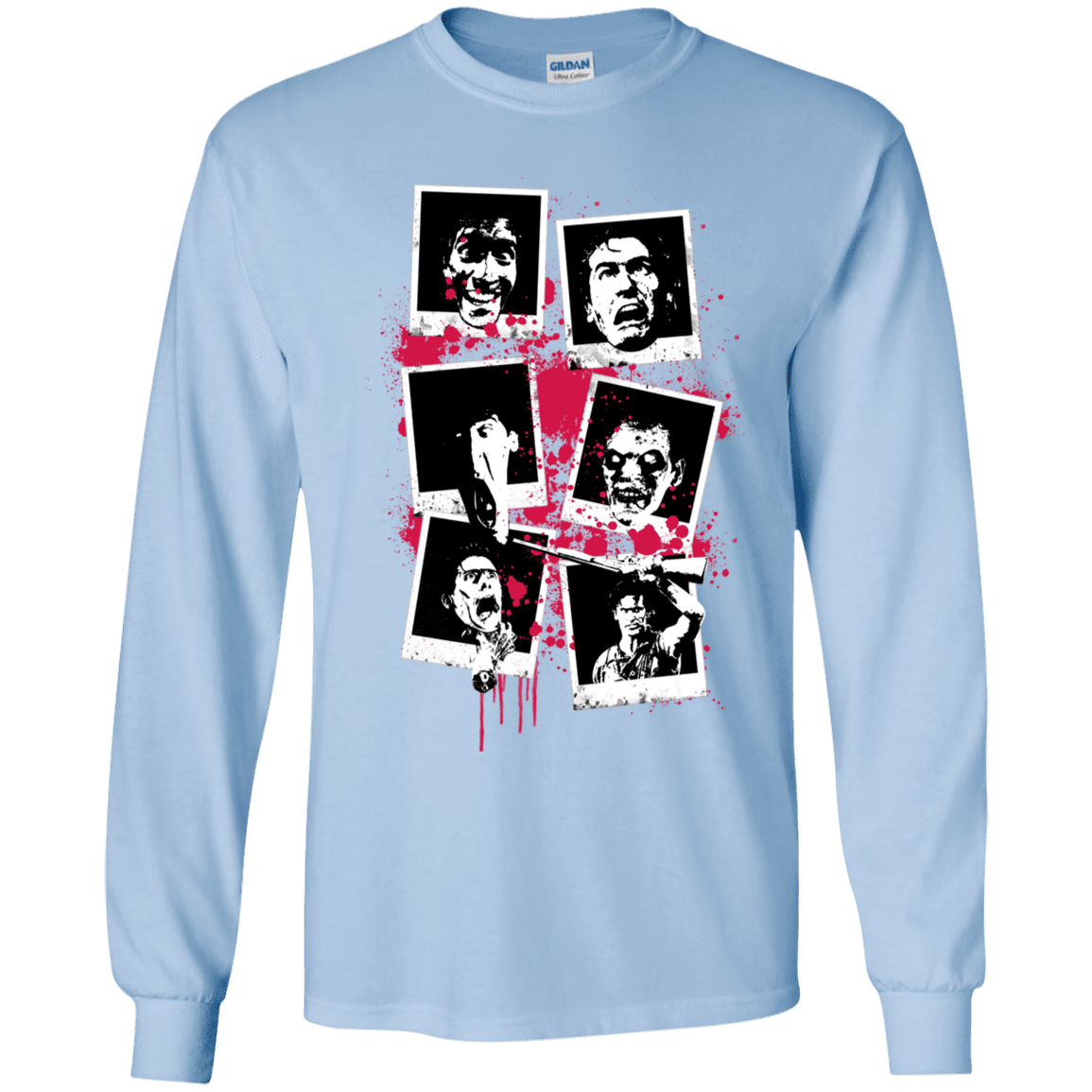 T-Shirts Light Blue / YS My Evil Self Youth Long Sleeve T-Shirt