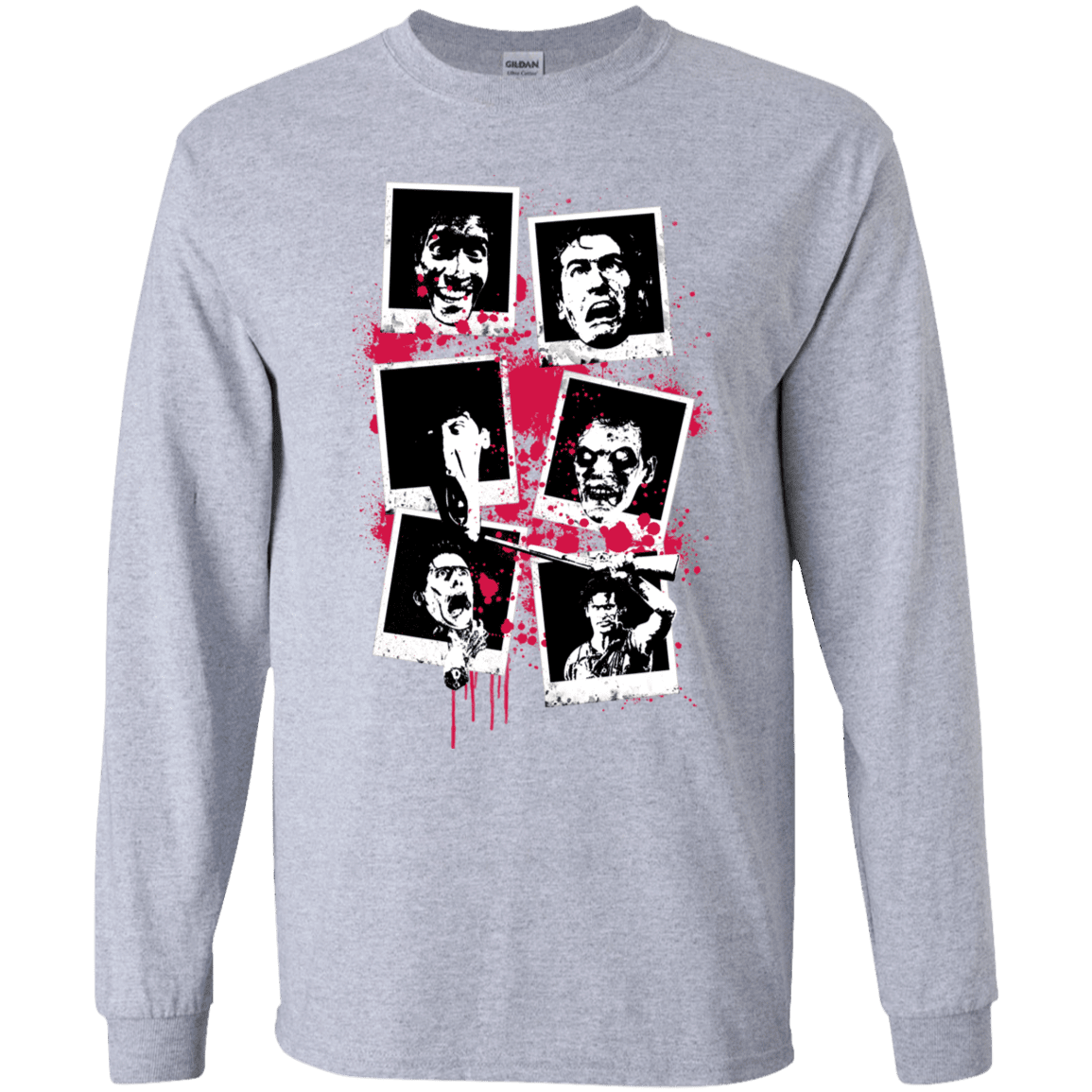 T-Shirts Sport Grey / YS My Evil Self Youth Long Sleeve T-Shirt