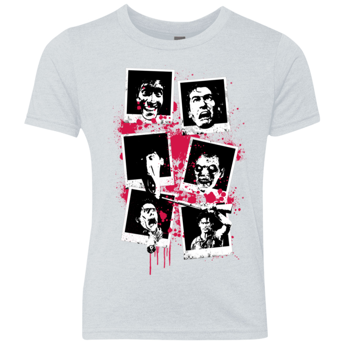 T-Shirts Heather White / YXS My Evil Self Youth Triblend T-Shirt