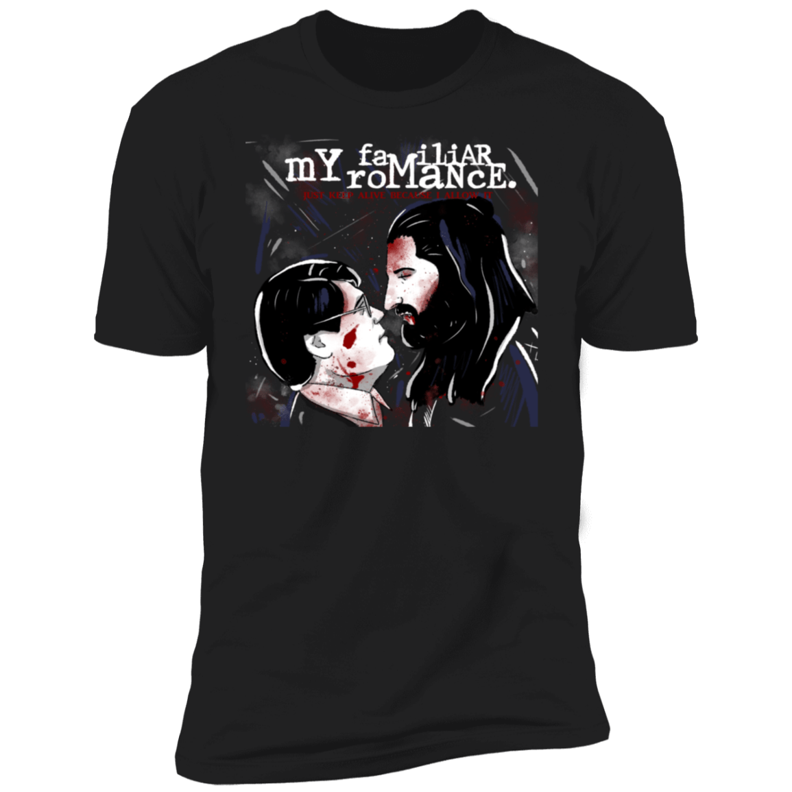 T-Shirts Black / X-Small My Familiar Romance Men's Premium T-Shirt