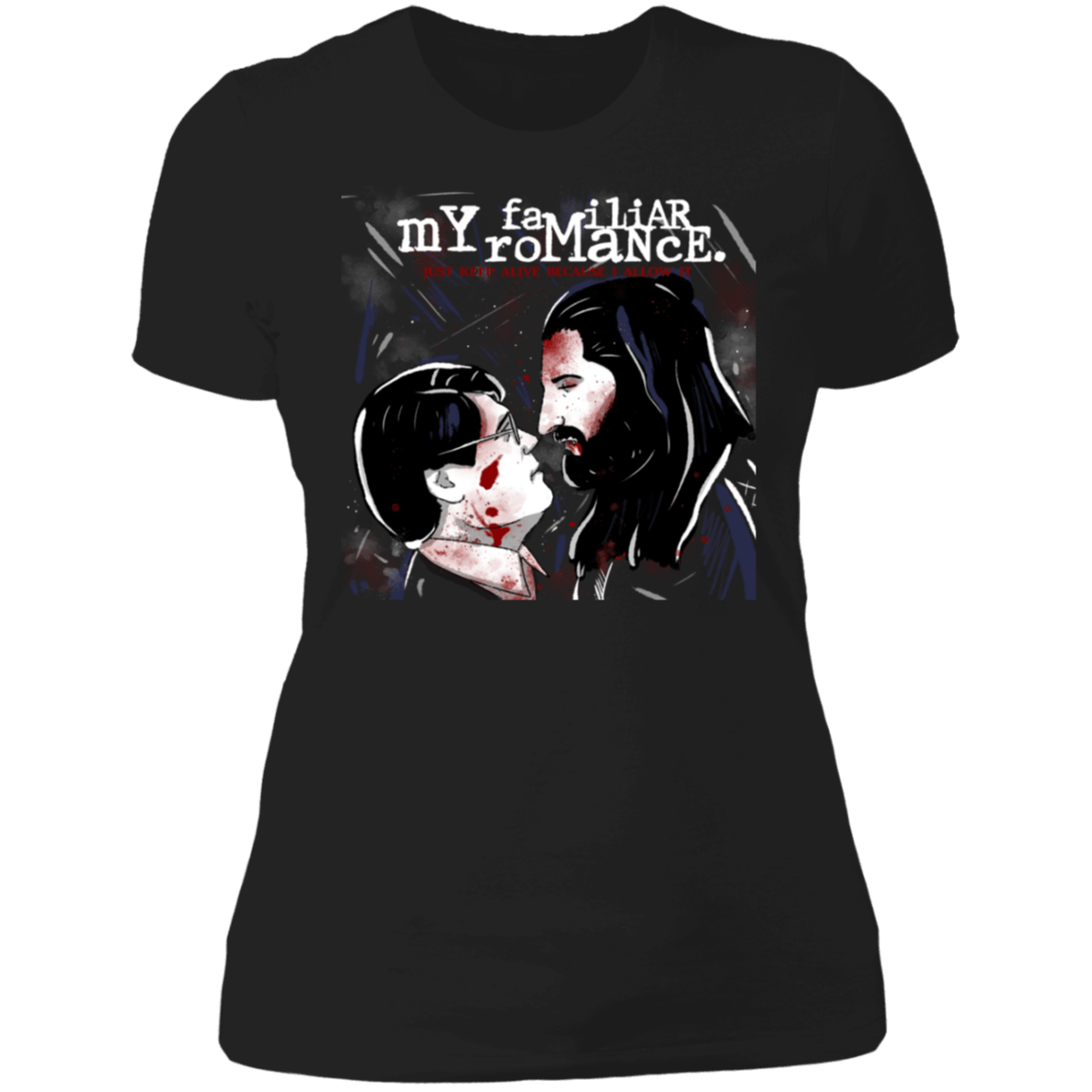 T-Shirts Black / X-Small My Familiar Romance Women's Premium T-Shirt