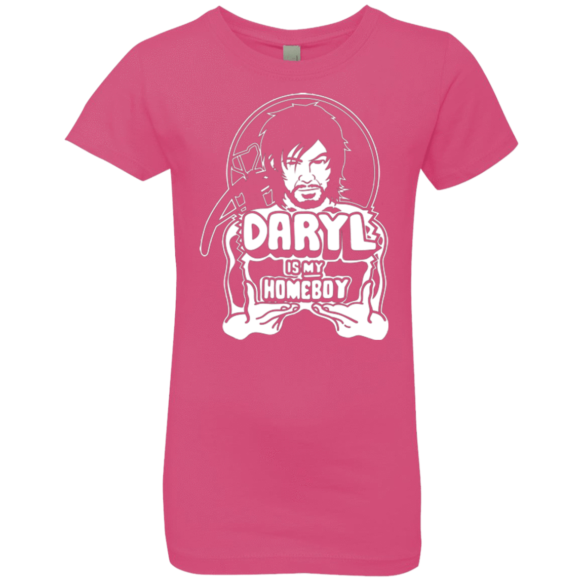 T-Shirts Hot Pink / YXS My Favorite Redneck Girls Premium T-Shirt