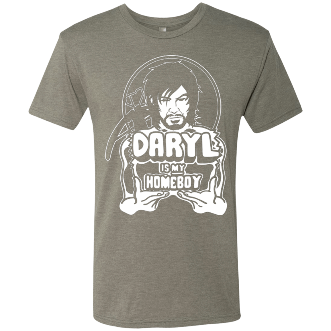 T-Shirts Venetian Grey / Small My Favorite Redneck Men's Triblend T-Shirt