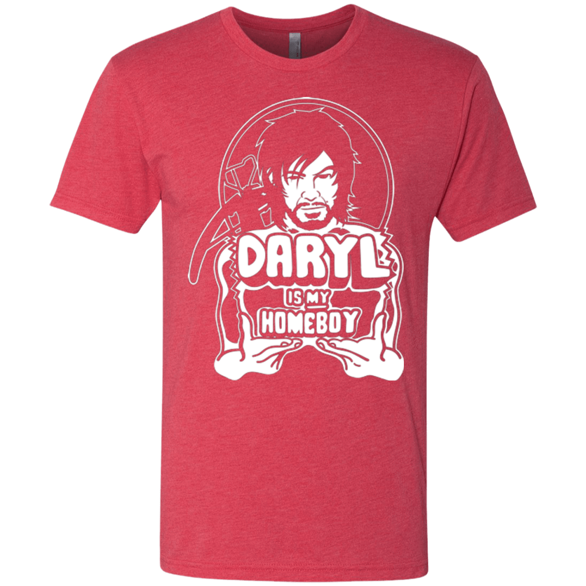 T-Shirts Vintage Red / Small My Favorite Redneck Men's Triblend T-Shirt