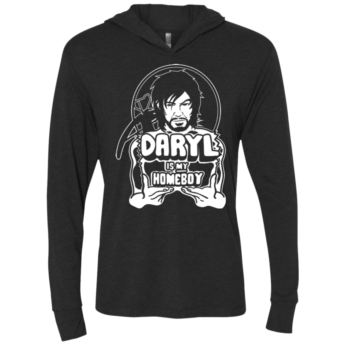 T-Shirts Vintage Black / X-Small My Favorite Redneck Triblend Long Sleeve Hoodie Tee