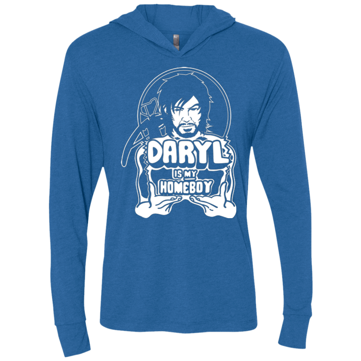 T-Shirts Vintage Royal / X-Small My Favorite Redneck Triblend Long Sleeve Hoodie Tee