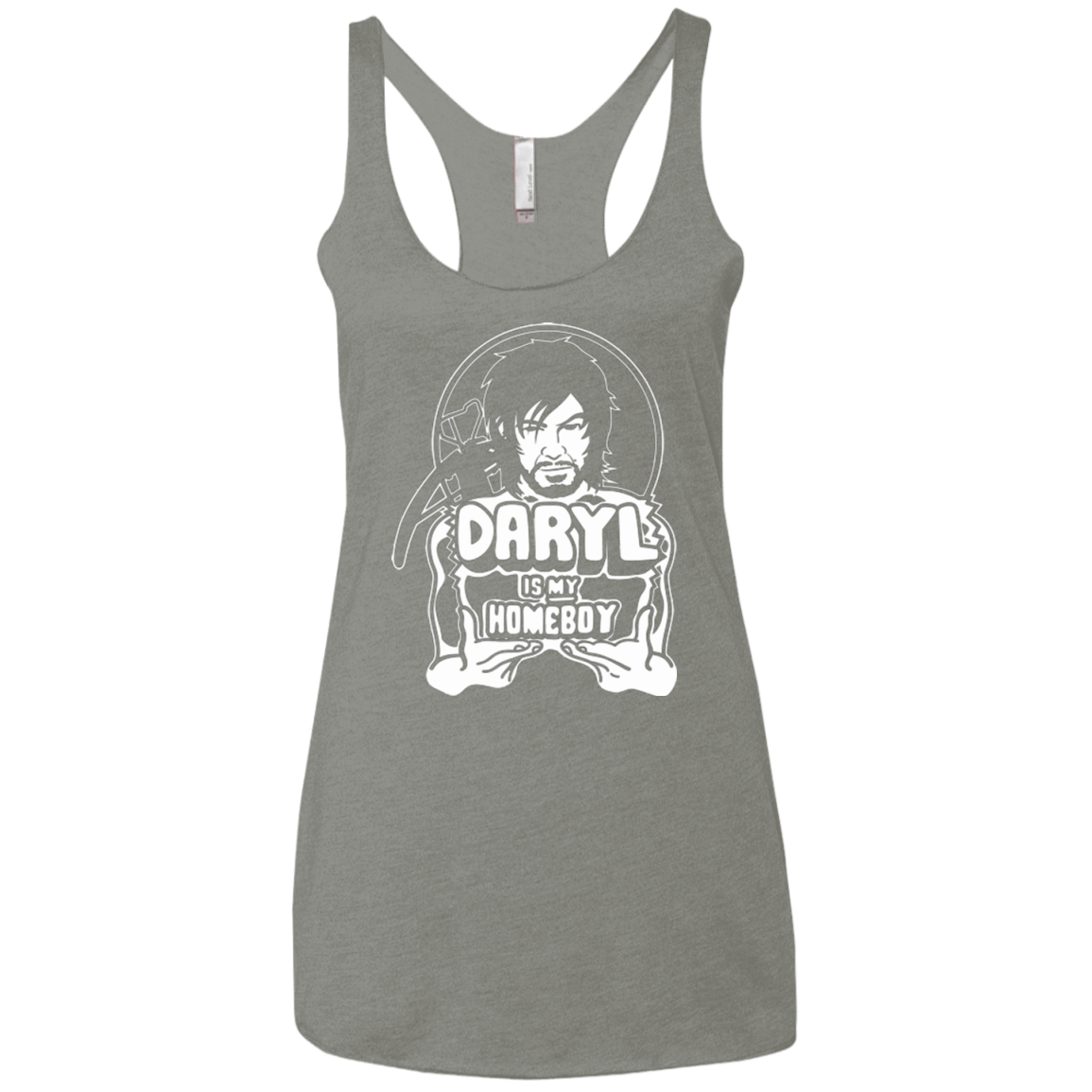 T-Shirts Venetian Grey / X-Small My Favorite Redneck Women's Triblend Racerback Tank