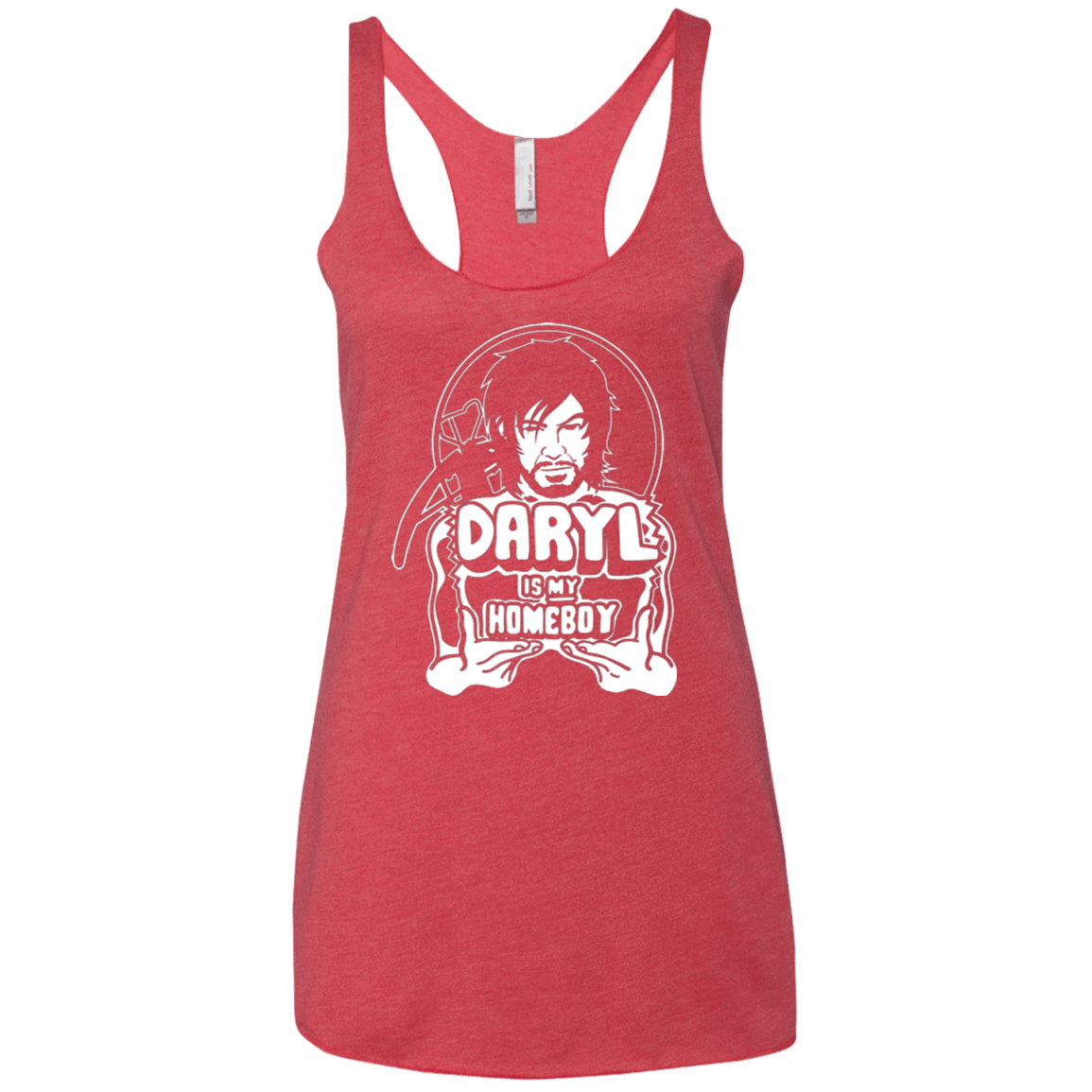 T-Shirts Vintage Red / X-Small My Favorite Redneck Women's Triblend Racerback Tank