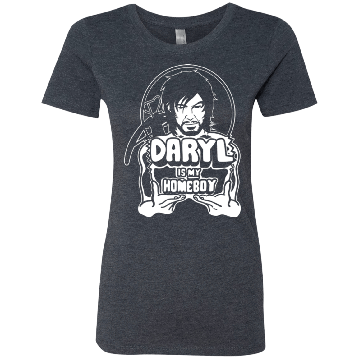 T-Shirts Vintage Navy / Small My Favorite Redneck Women's Triblend T-Shirt