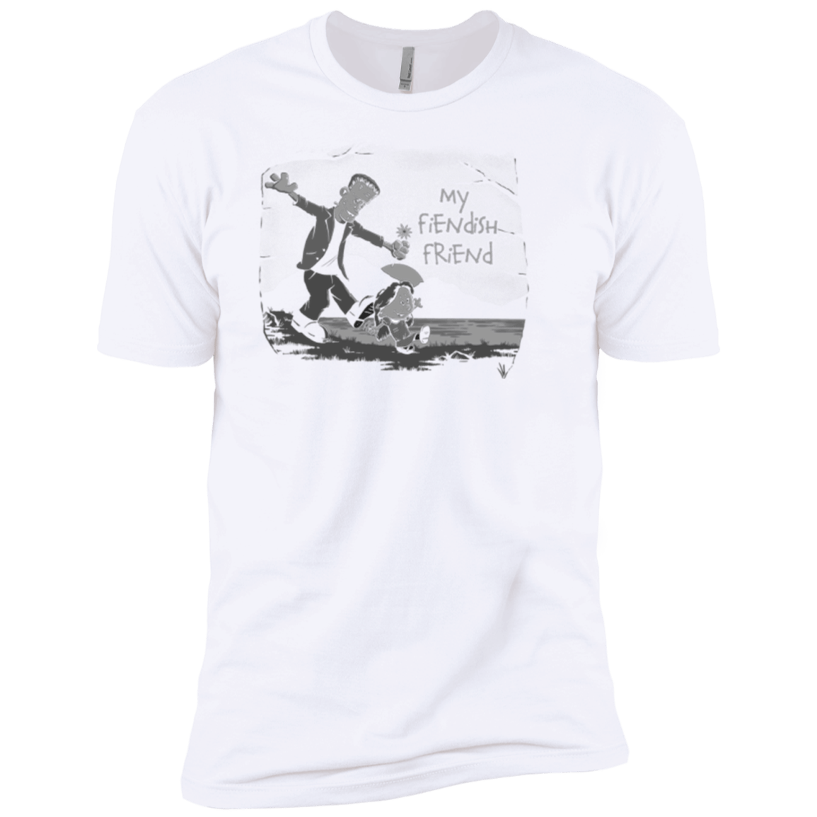 T-Shirts White / YXS My Fiendish Friend Boys Premium T-Shirt