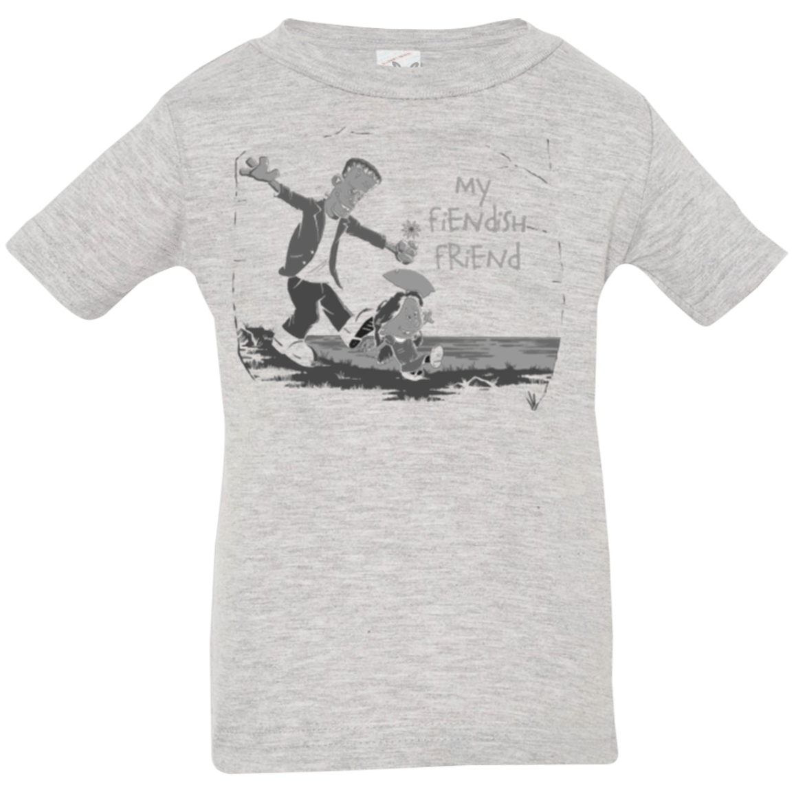 T-Shirts Heather / 6 Months My Fiendish Friend Infant Premium T-Shirt
