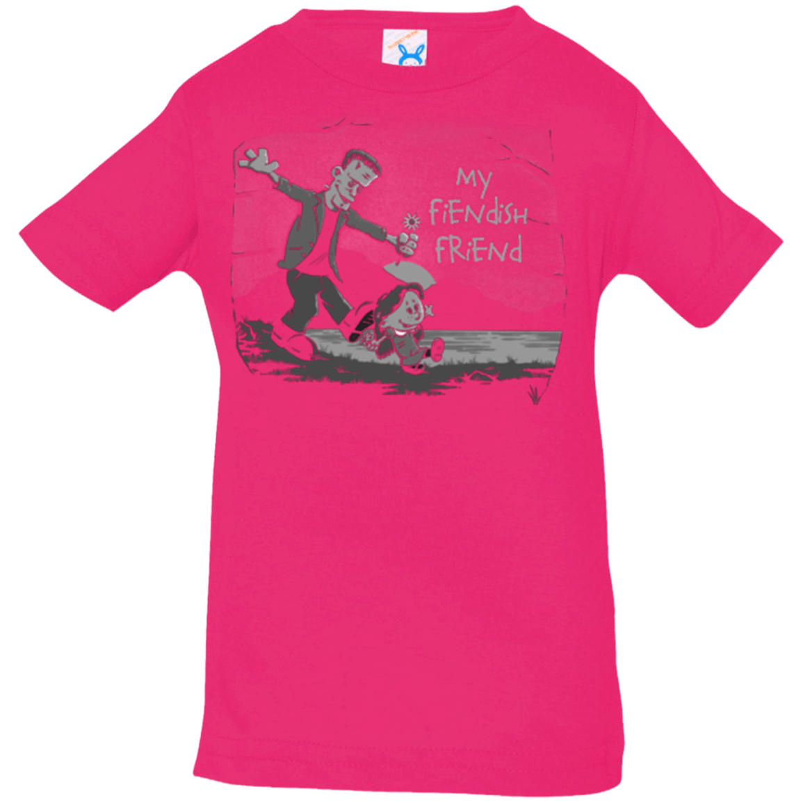 T-Shirts Hot Pink / 6 Months My Fiendish Friend Infant Premium T-Shirt