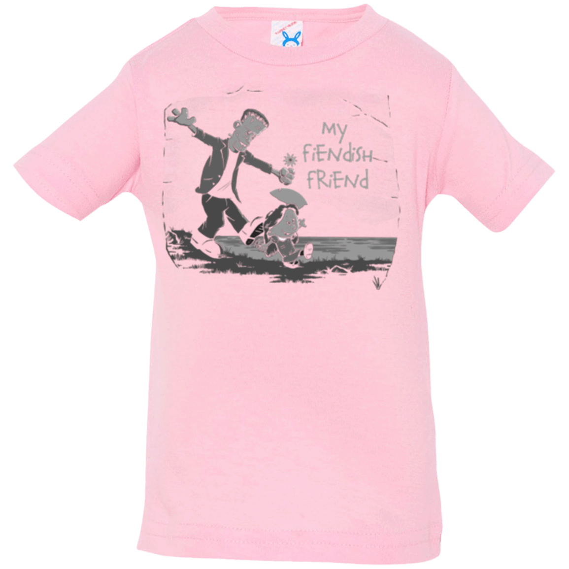 T-Shirts Pink / 6 Months My Fiendish Friend Infant Premium T-Shirt