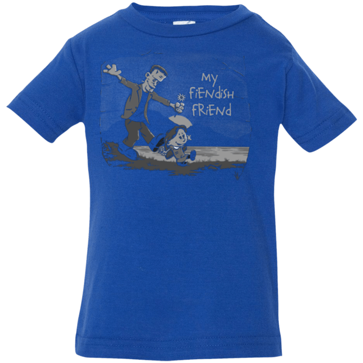 T-Shirts Royal / 6 Months My Fiendish Friend Infant Premium T-Shirt