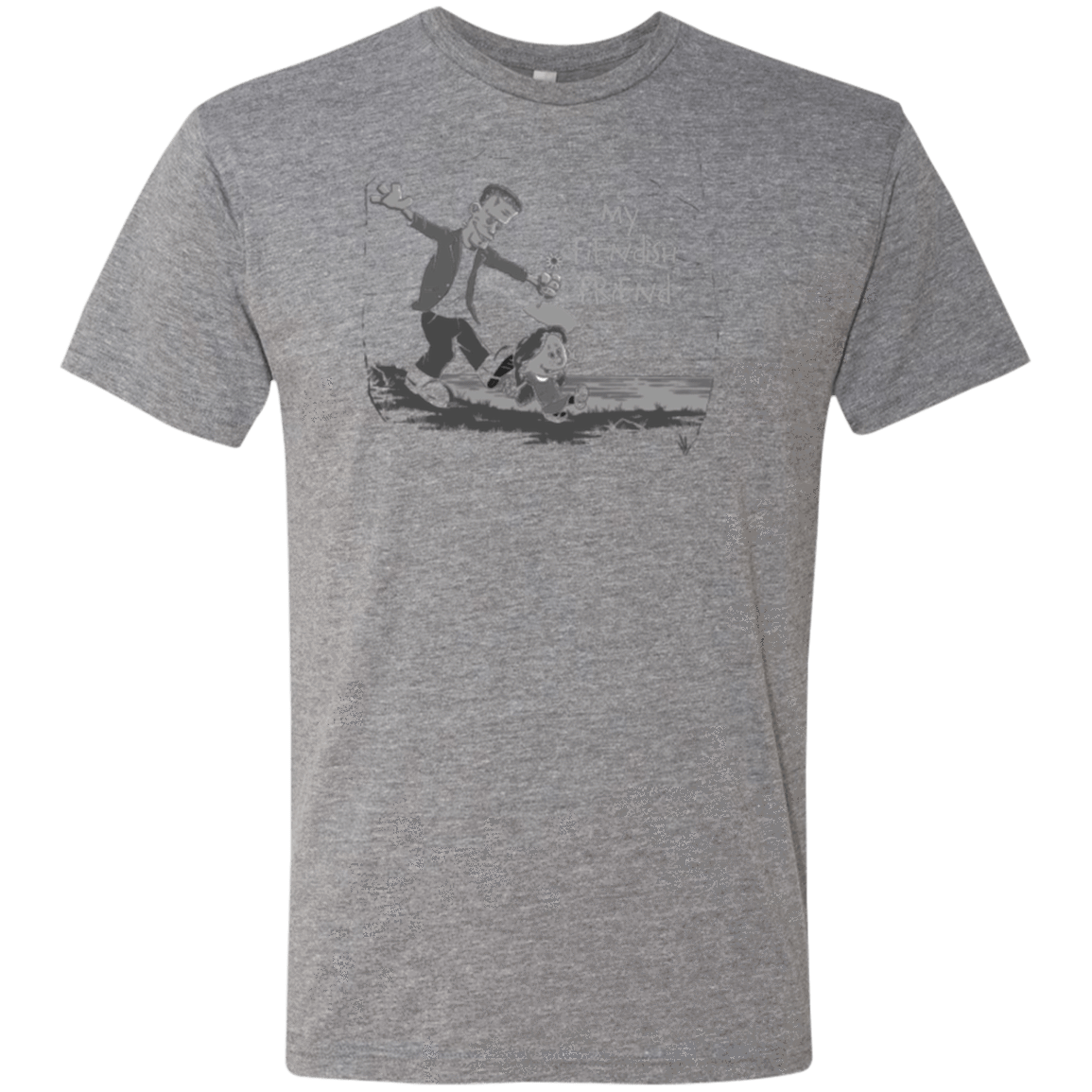 T-Shirts Premium Heather / Small My Fiendish Friend Men's Triblend T-Shirt