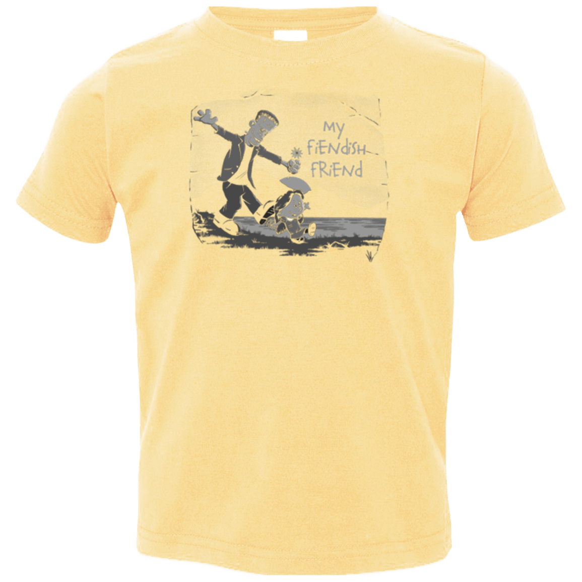 T-Shirts Butter / 2T My Fiendish Friend Toddler Premium T-Shirt