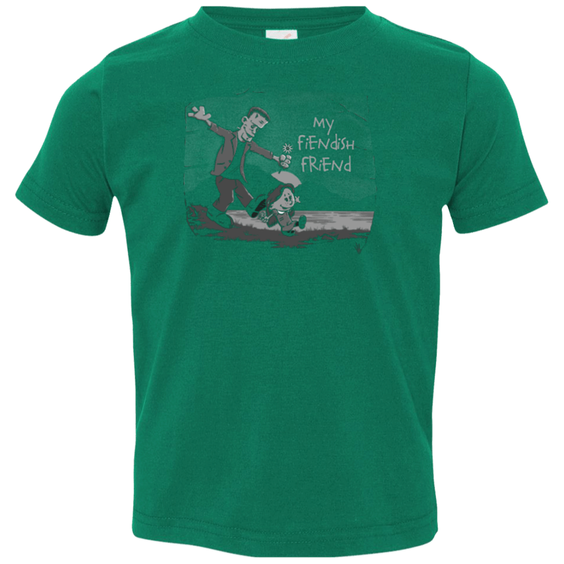 T-Shirts Kelly / 2T My Fiendish Friend Toddler Premium T-Shirt