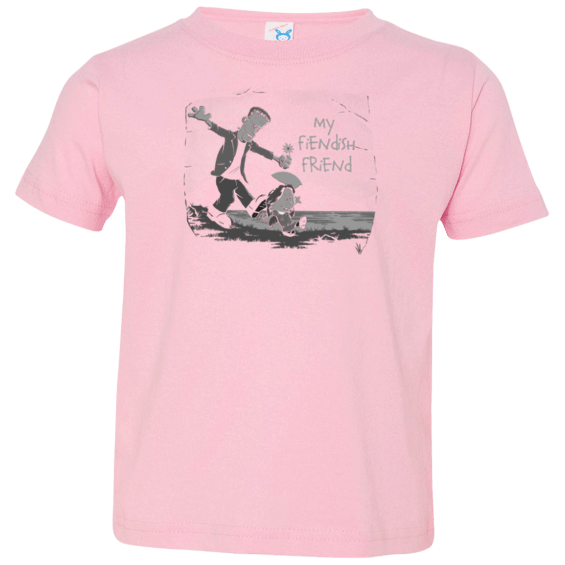 T-Shirts Pink / 2T My Fiendish Friend Toddler Premium T-Shirt