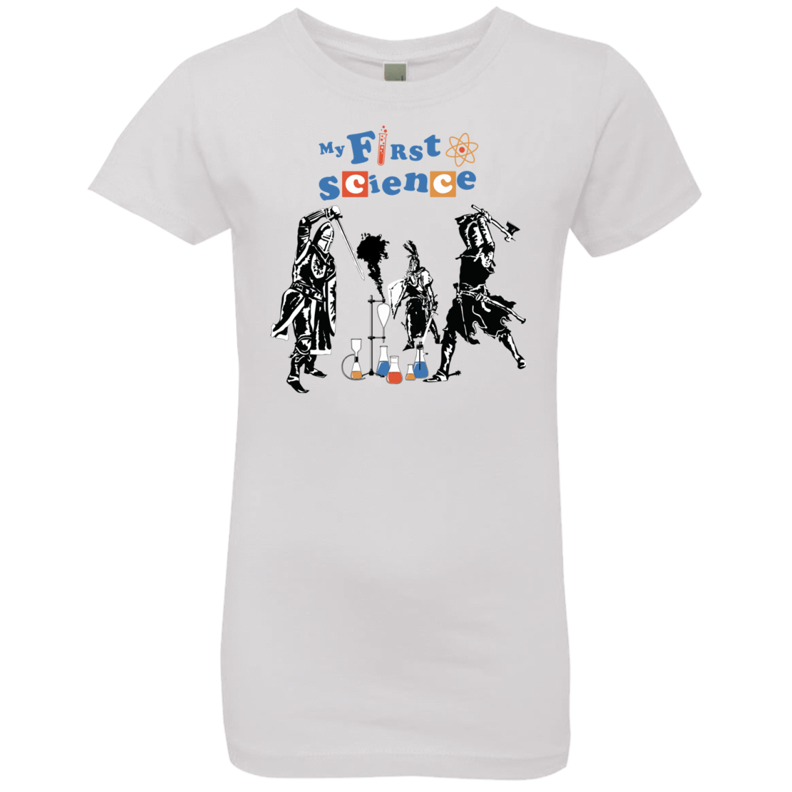 T-Shirts White / YXS My First Science Girls Premium T-Shirt