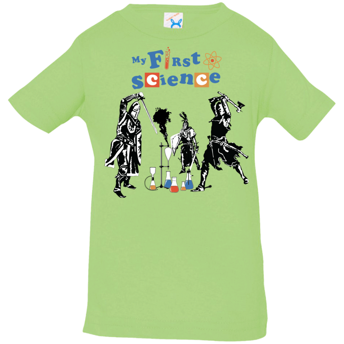 T-Shirts Key Lime / 6 Months My First Science Infant Premium T-Shirt