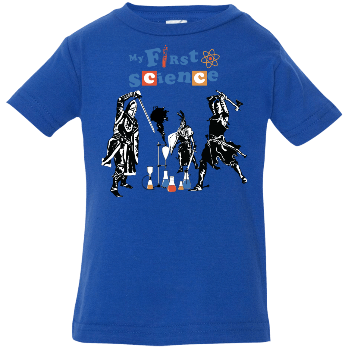 T-Shirts Royal / 6 Months My First Science Infant Premium T-Shirt