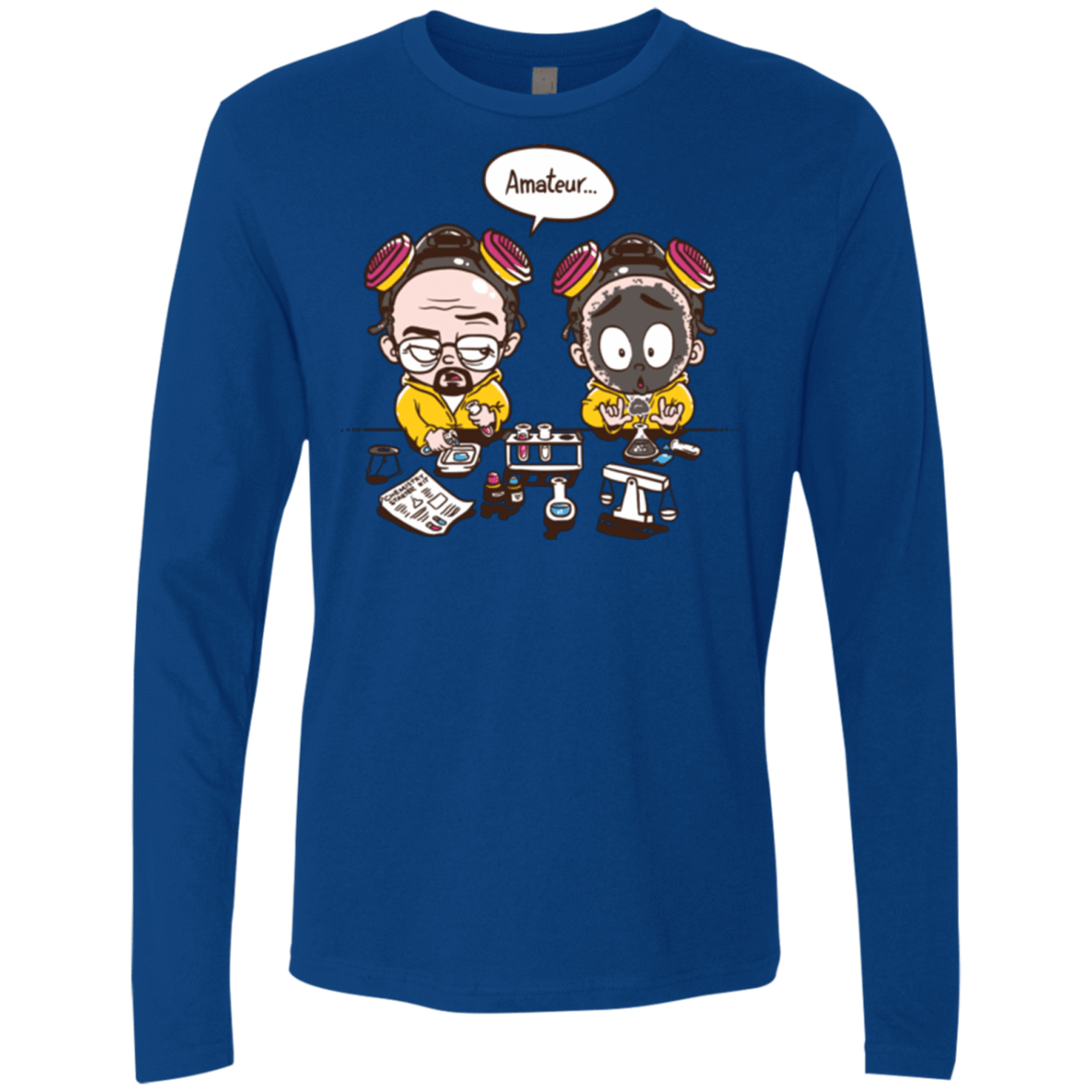 T-Shirts Royal / Small My First Science kit Men's Premium Long Sleeve