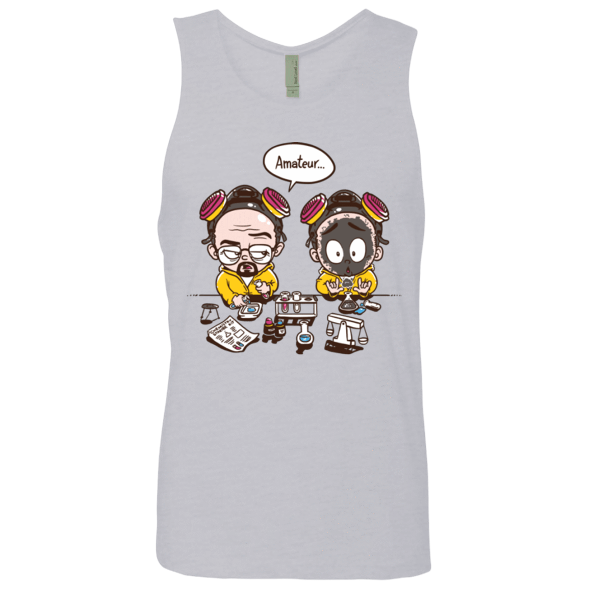 T-Shirts Heather Grey / Small My First Science kit Men's Premium Tank Top